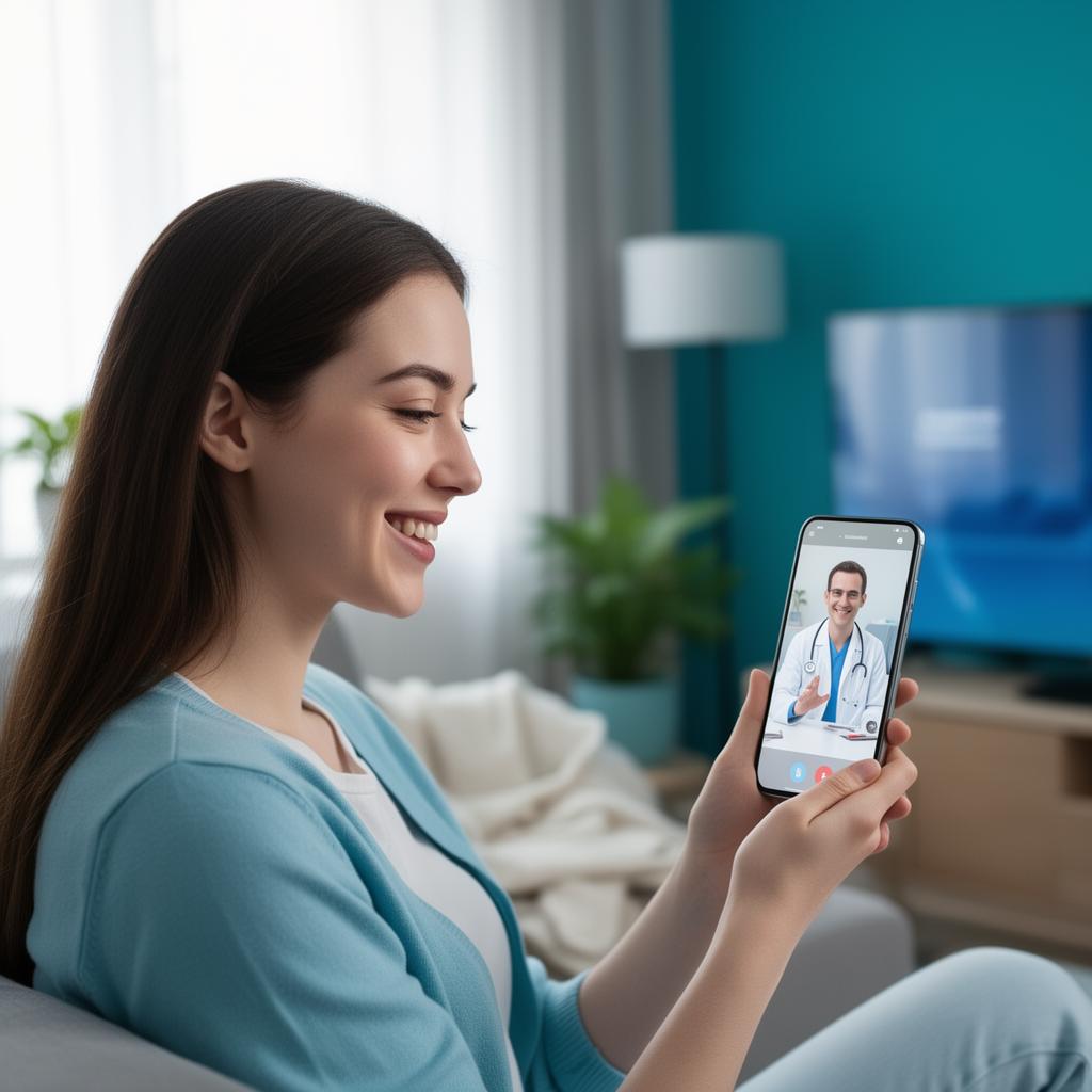 Telemedicina 24h pelo app